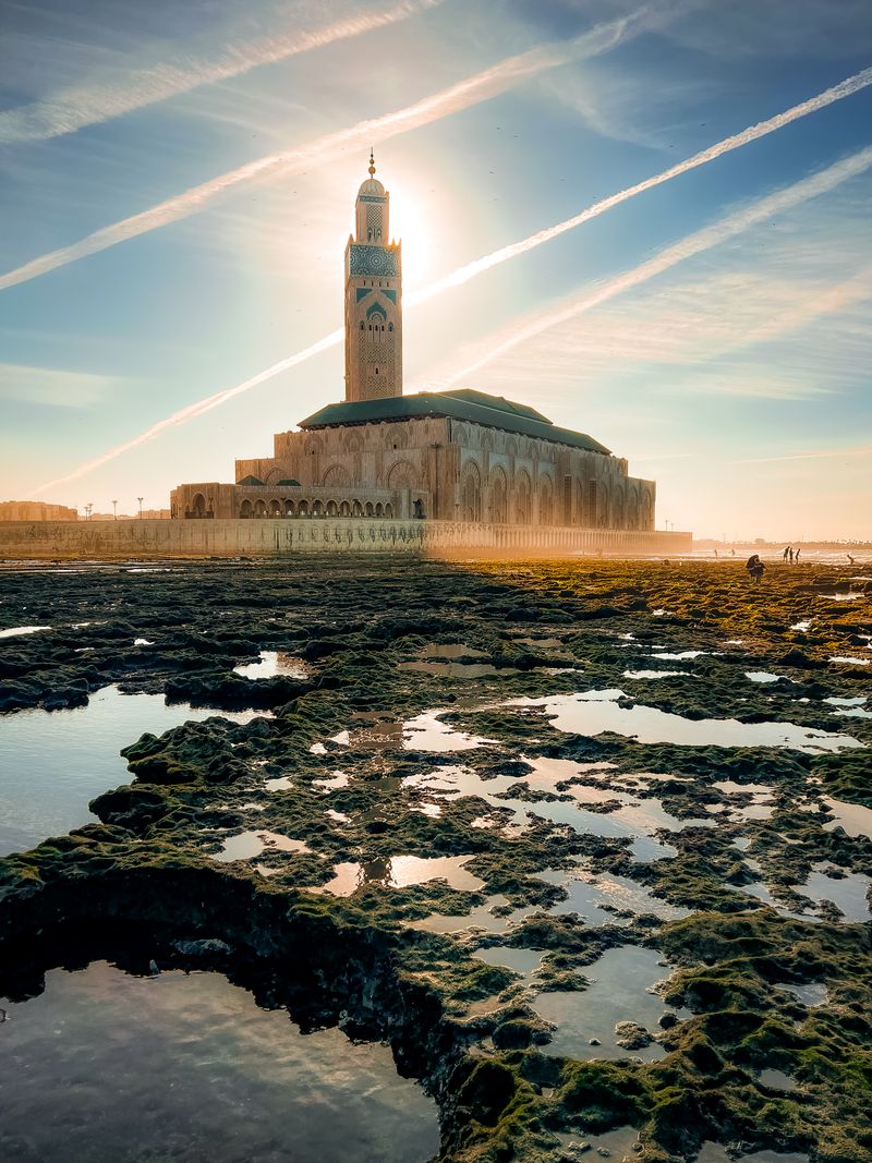 Mosquée Hassan II de Casablanca — location de voitures à Casablanca